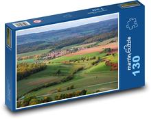 Príroda - polia, lúky Puzzle 130 dielikov - 28,7 x 20 cm