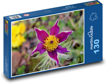 Lila Konisch Puzzle 130 Teile - 28,7x20 cm