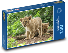 Lions - chicks Puzzle 130 pieces - 28.7 x 20 cm 