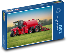 Maszyna rolnicza na polu Puzzle 130 elementów - 28,7x20 cm