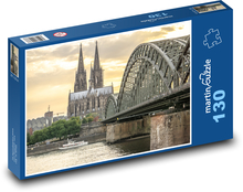 Cologne - Europe Puzzle 130 pieces - 28.7 x 20 cm 