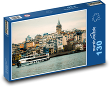 Galata - Turecko, Istanbul Puzzle 130 dielikov - 28,7 x 20 cm