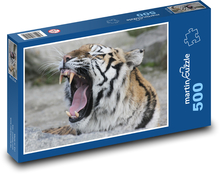 Ryk tygrysa Puzzle 500 elementów - 46x30 cm