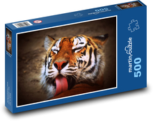 Tiger Puzzle of 500 pieces - 46 x 30 cm 