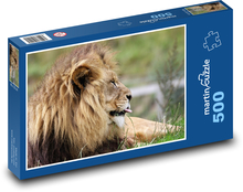 König der Savanne Puzzle 500 Teile - 46 x 30 cm