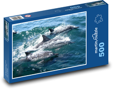 Dolphin Puzzle of 500 pieces - 46 x 30 cm 