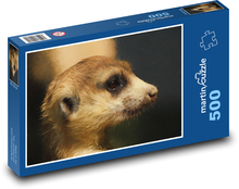 Erdmännchenkopf Puzzle 500 Teile - 46 x 30 cm