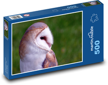 Ofiara wyglądająca jak spalona sowa Puzzle 500 elementów - 46x30 cm