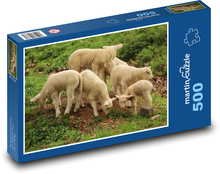 Schaf - Lamm Puzzle 500 Teile - 46 x 30 cm