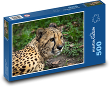 Leopard v lese Puzzle 500 dielikov - 46 x 30 cm 