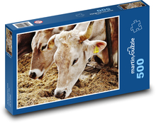 Kühe Puzzle 500 Teile - 46 x 30 cm