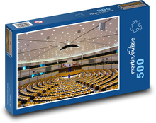Parlament Europejski, Bruksela Puzzle 500 elementów - 46x30 cm