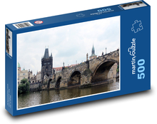 Prague - Charles Bridge Puzzle of 500 pieces - 46 x 30 cm 