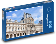 Paris - The Louvre Museum Puzzle of 500 pieces - 46 x 30 cm 