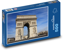 Arc de Triomphe in Paris. Puzzle of 500 pieces - 46 x 30 cm 