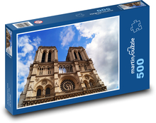 Notre-Dame Cathedral, Paris, France Puzzle of 500 pieces - 46 x 30 cm 