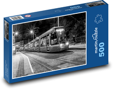 Tram at night, Dublin Puzzle of 500 pieces - 46 x 30 cm 