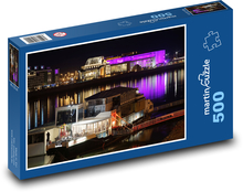 Restaurace na Dunaji Puzzle 500 dílků - 46 x 30 cm