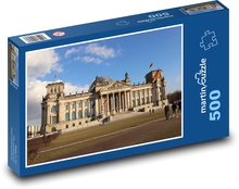 Berlin - Budynek Reichstagu Puzzle 500 elementów - 46x30 cm