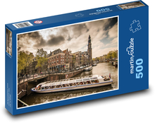 Versand in Amsterdam Puzzle 500 Teile - 46 x 30 cm