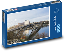 Sztokholm - most Puzzle 500 elementów - 46x30 cm
