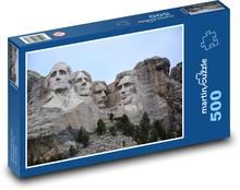 Mount rushmore Puzzle of 500 pieces - 46 x 30 cm 