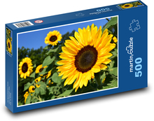 Květiny - Slunečnice Puzzle 500 dílků - 46 x 30 cm