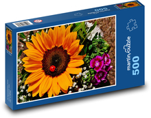 Blumen - Sonnenblume Puzzle 500 Teile - 46 x 30 cm