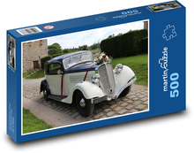 Historické svadobné auto Puzzle 500 dielikov - 46 x 30 cm 