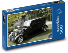Black historic vehicle Puzzle of 500 pieces - 46 x 30 cm 