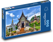 Thailand - Chiang-Mai-Tempel Puzzle 500 Teile - 46 x 30 cm