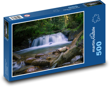 Vodopád na řece Puzzle 500 - 46x30 cm