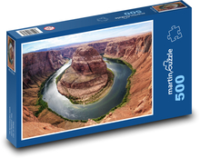 Arizona - Grand Canyon, poušť Puzzle 500 dílků - 46 x 30 cm