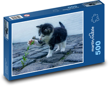 Kätzchen spielen Puzzle 500 Teile - 46 x 30 cm