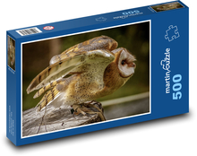 Barn owl - Vogel Puzzle 500 Teile - 46 x 30 cm