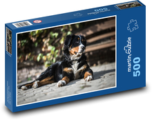 Dog - Bernese mountain Puzzle of 500 pieces - 46 x 30 cm 
