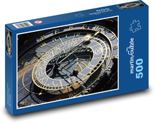Praski zegar astronomiczny - szczegóły Puzzle 500 elementów - 46x30 cm