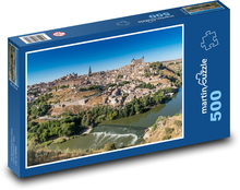 Spanien - Toledo, Fluss Puzzle 500 Teile - 46 x 30 cm
