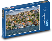 Řecko - Symi Puzzle 500 dílků - 46 x 30 cm