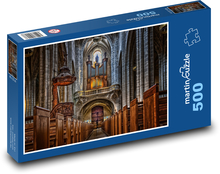 Francie - Katedrála Puzzle 500 dílků - 46 x 30 cm