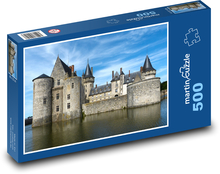 Medieval castle in France Puzzle of 500 pieces - 46 x 30 cm 