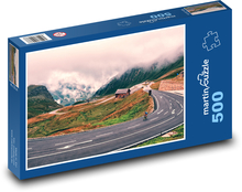 Rakúsko - Alpy Puzzle 500 dielikov - 46 x 30 cm 