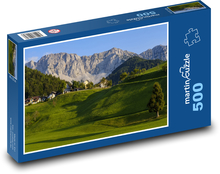 Rakúsko - Alpy Puzzle 500 dielikov - 46 x 30 cm 