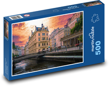 Czech Republic - Karlovy Vary Puzzle of 500 pieces - 46 x 30 cm 