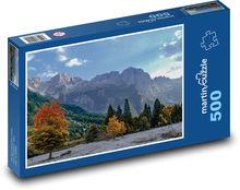 Jesenné hory v Rumunsku Puzzle 500 dielikov - 46 x 30 cm 