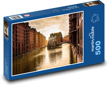 Deutschland - Hamburg Puzzle 500 Teile - 46 x 30 cm