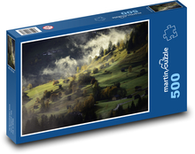 Włochy - góry Puzzle 500 elementów - 46x30 cm