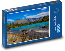 Bergsee mit Bergen Puzzle 500 Teile - 46 x 30 cm