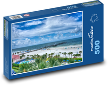 Pláž v USA Puzzle 500 dielikov - 46 x 30 cm