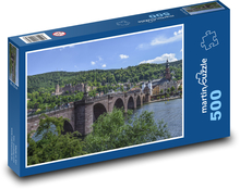 Niemieckie historyczne miasto Heidelberg Puzzle 500 elementów - 46x30 cm